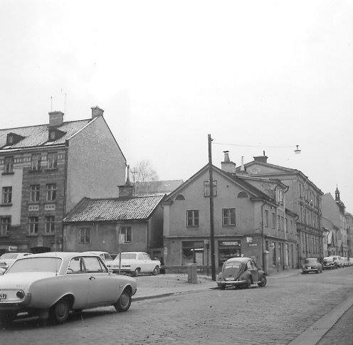 Korsningen Knäppingsborgsgatan - Generalsgatan 1964
