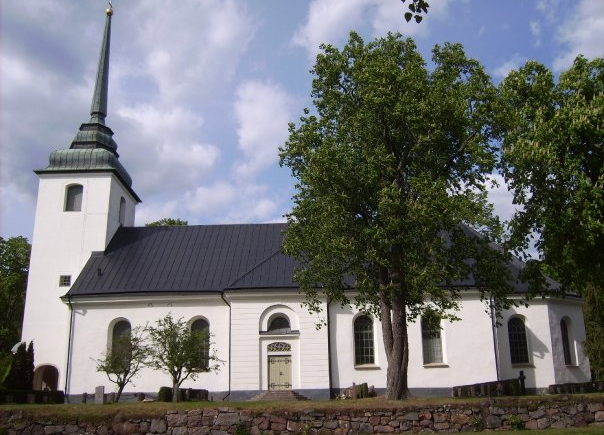 Kvillinge kyrka. Foto: Västgöten (Wikimedia Commons CC BY-SA 3.0)
