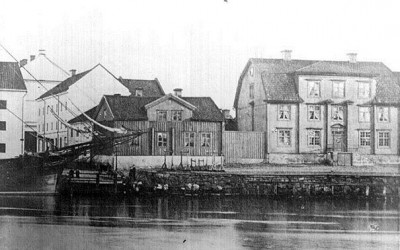 1800-talskvarter som hyste köpmansfamiljen Ringborg