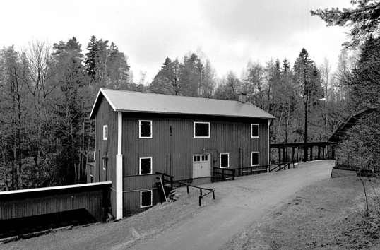 Svintuna kvarn 1983. Okänd fotograf. Ur Norrköpings stadsmuseums samlingar