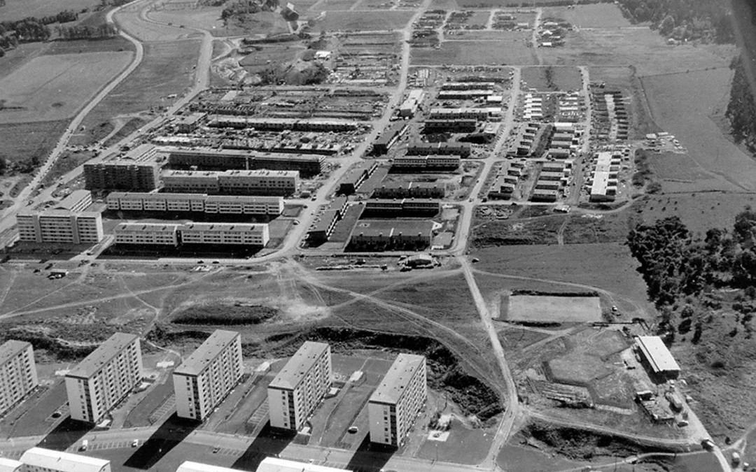 Hageby 1961. Foto: Ingvar Anehed