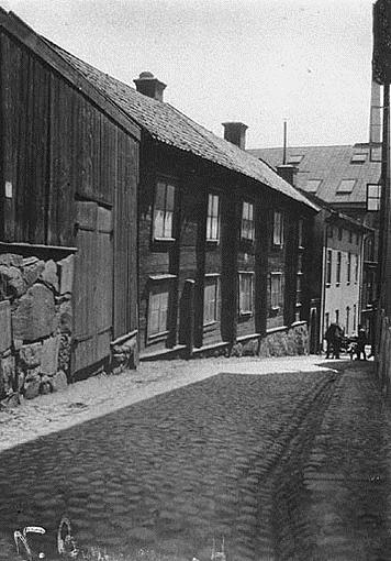 Om Norra Bryggaregatan och gamla Alvitzagården