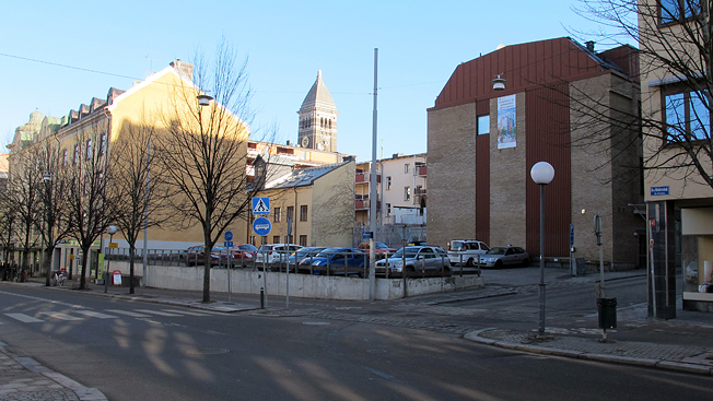 Utgrävning i kvarteret Tullhuset