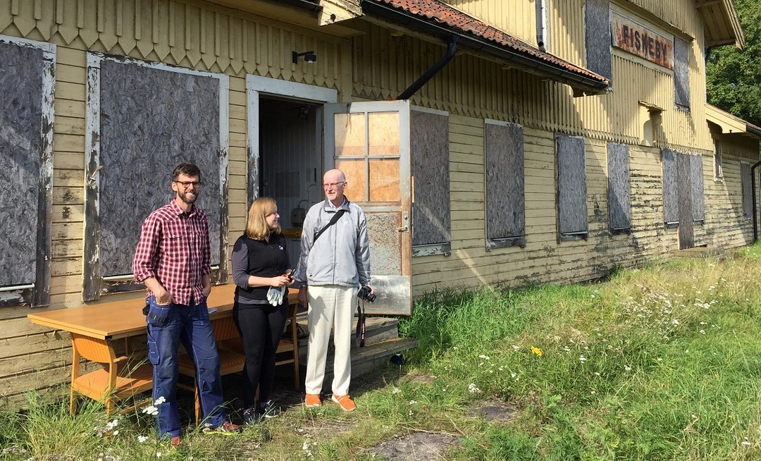 De tog tillvara på gamla arkiv i Fiskeby station