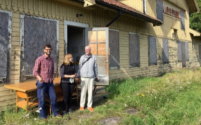 De tog tillvara på gamla arkiv i Fiskeby station