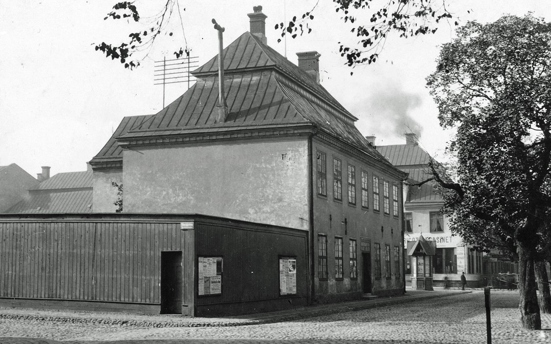 Gamla rådhuset. Fotograf okänd. Ur fotosamlingen Gamle Swartzens Minnen, Norrköpings stadsarkiv