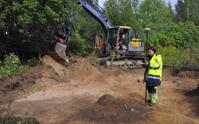 Hällristarnas hem grävs ut i Pryssgården