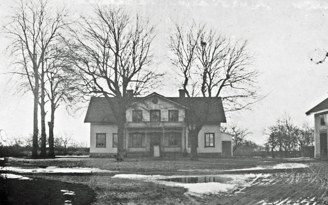 Eneby Pryssgård i kvarteret Tomaten. Okänd fotograf. Fotosamlingen Gamle Swartzens Minnen, Norrköpings stadsarkiv