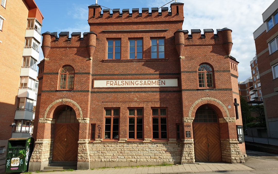 Frälsningsarmén vid Vattengatan i kvarteret Valnöten. Foto: Peter Kristensson/Klingsbergs Förlag