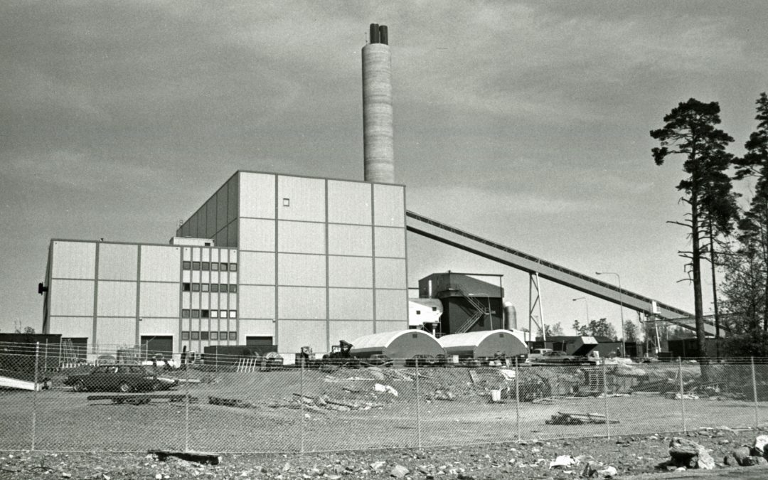 Händelöverket i kvarteret Fyrskeppet år 1983. Foto: Jan Kalmermo. Ur Norrköpings stadsarkivs samlingar