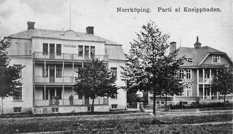 Borgsgatan 8 i kvarteret Noshörningen. Ur Norrköpings stadsarkivs samlingar