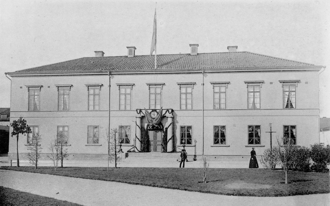 Stadshuset 1893. Okänd fotograf. Ur fotosamlingen Gamle Swartzens Minnen, Norrköpings stadsarkiv