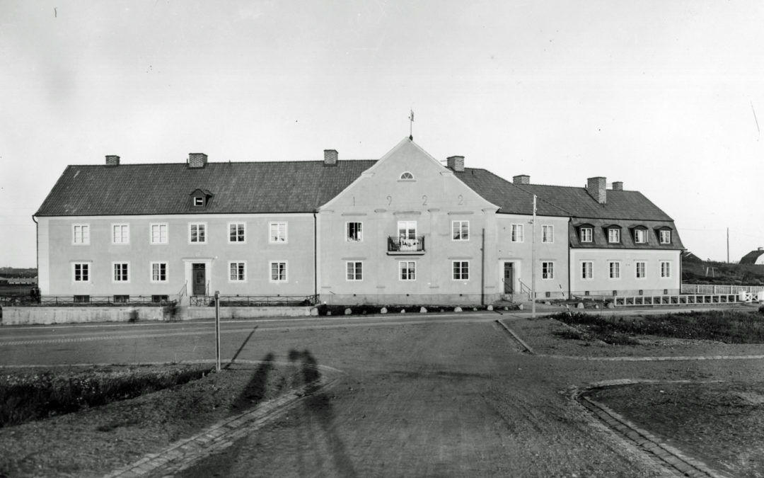 Kvarteret Vimpeln år 1922. Foto: Gustaf Lidberg. Ur Norrköpings stadsarkivs samlingar