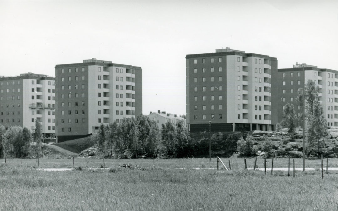 Kvarteret Lampan. Foto: Lennart Jansson. Ur Norrköping stadsarkivs samlingar