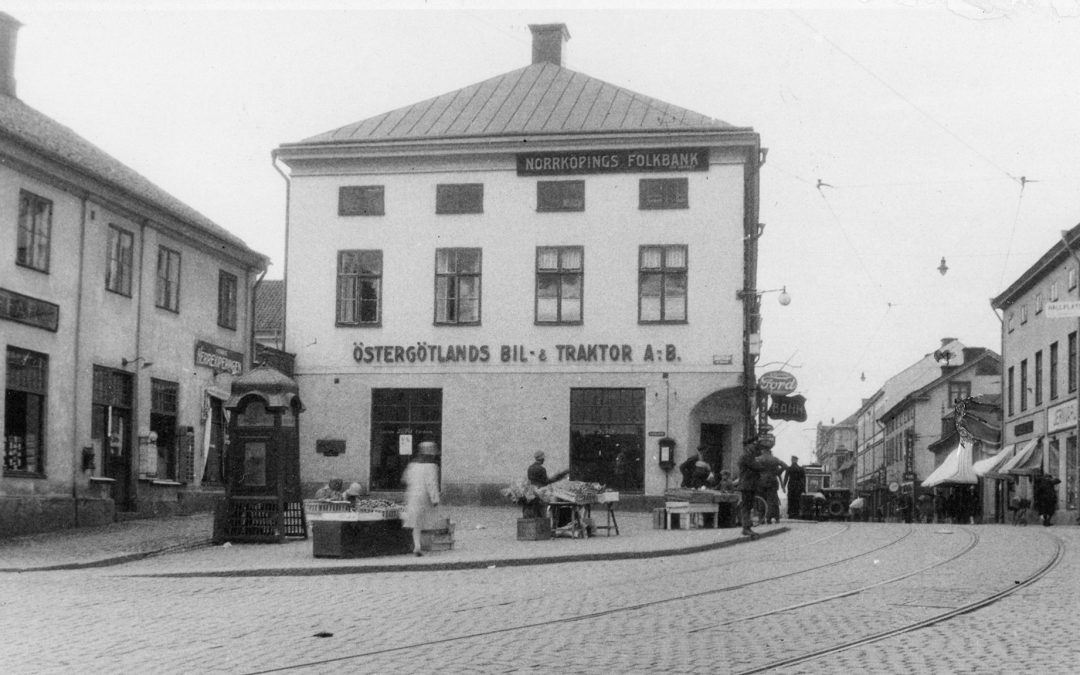 Kvarteret Spetsen. Okänd fotograf. Ur Norrköpings stadsarkivs samlingar