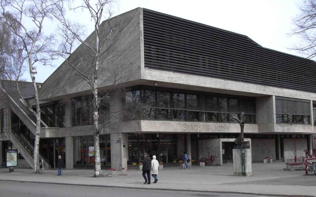 Norrköpings stadsbibliotek. Foto: Thuresson (Wikimedia Commons CC-BY-2.0)