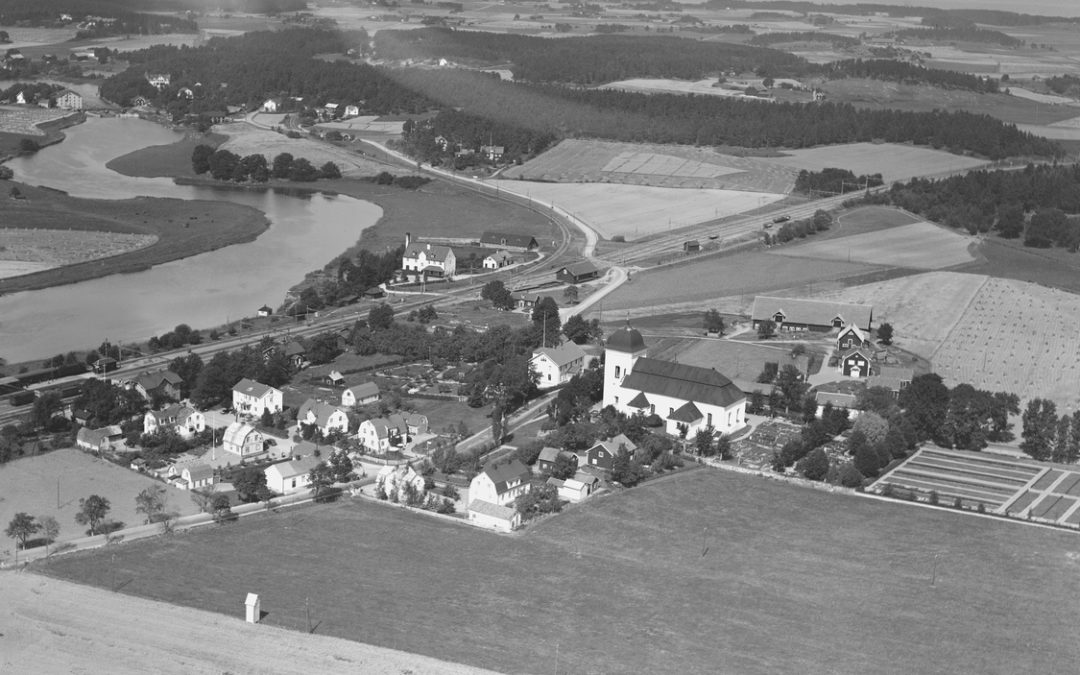 KImstad år 1936. Foto: Ahrenbergsflyg. Ur Östergötlands museums samlingar