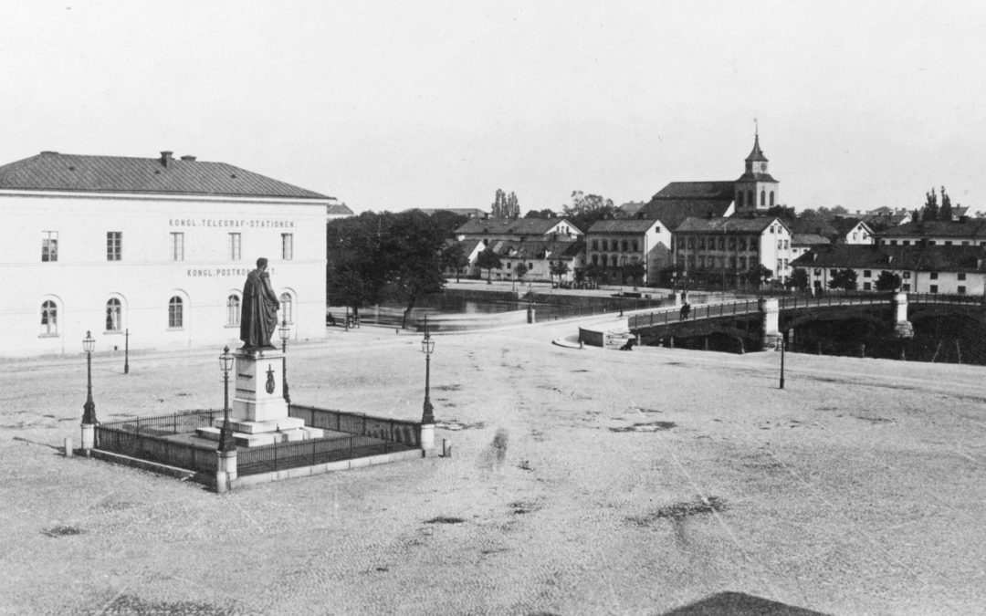 Carl Johans torg. Ur fotosamlingen Swartzens minne, Norrköpings stadsarkiv