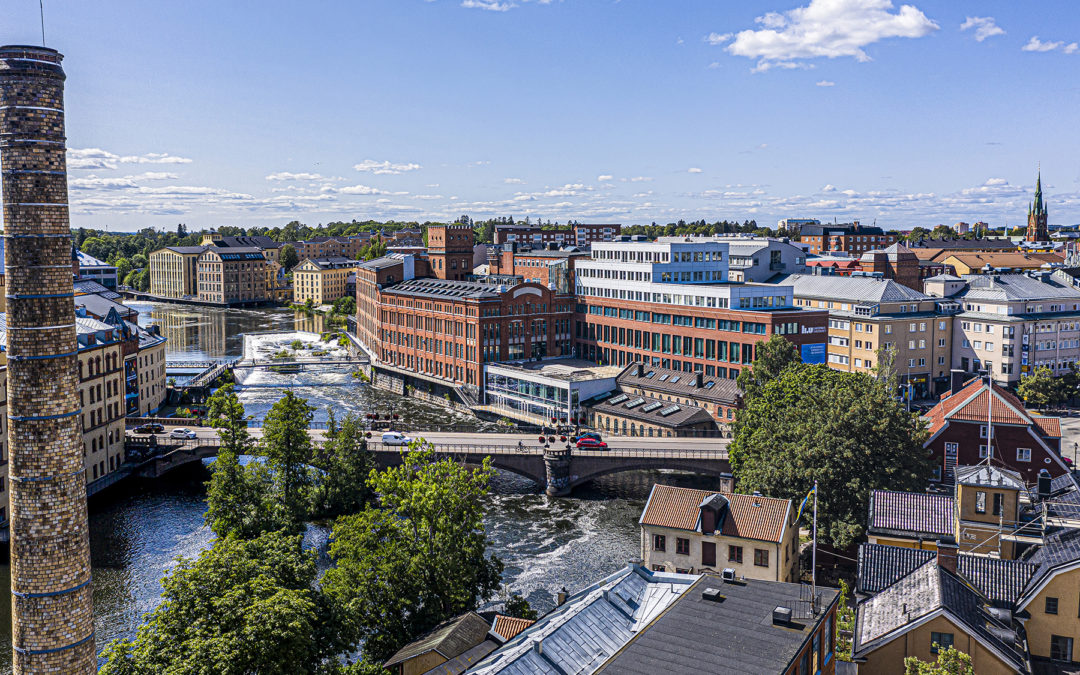 Industrilandskapet i Norrköping. Foto: Fredrik Schlyter